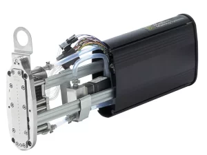 Flexibles Großschriftkennzeichnungssystem für die Holzindustrie (Drop-on-Demand-Technologie)