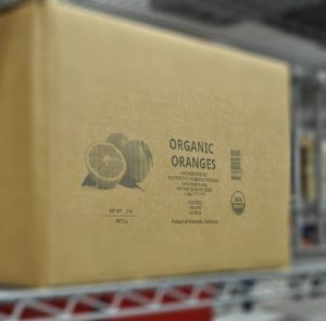 Cardboard marking