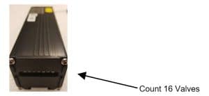 16-V-Standardkopf (sowohl 32 mm als auch 64 mm)