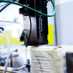Schnelle Kennzeichnung mit der L-Serie auf Mehlsäcken