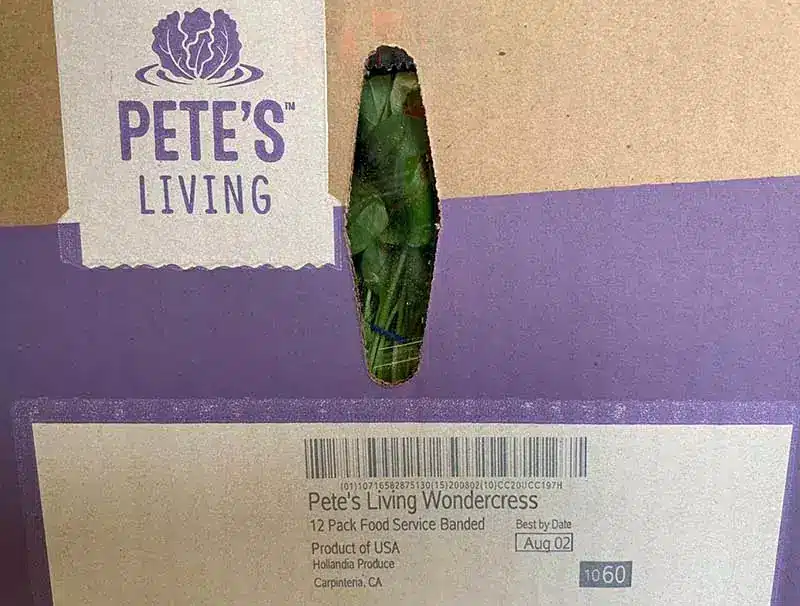 Petes „Living Greens“-Obst- und Gemüsekiste