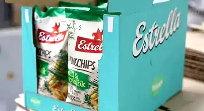 Snackhersteller verdoppelt Kapazität durch Modernisierung mit Palettenetikettierung