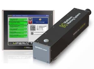 MPERIA-Faserlaser-Markiersystem mit zentraler Steuerung