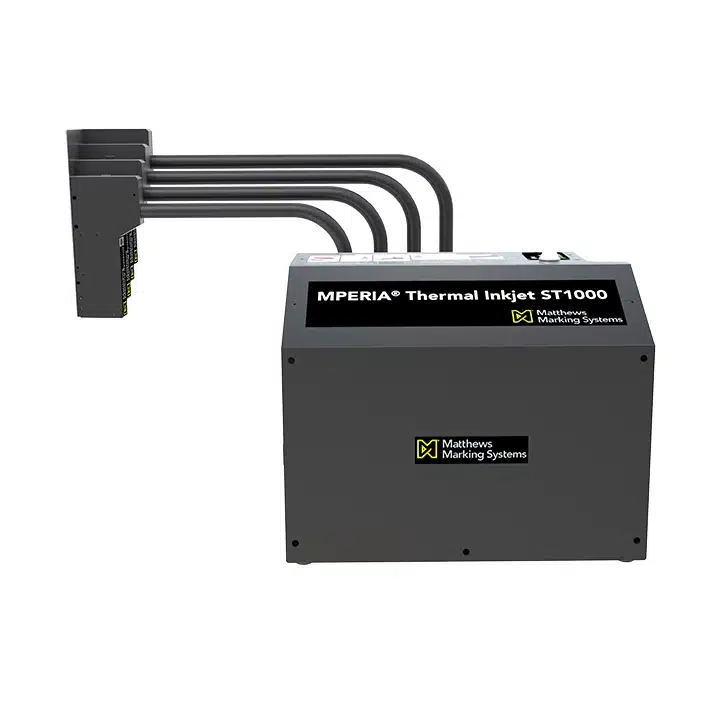 MPERIA Thermal Inkjet ST1000 mit vier Druckköpfen