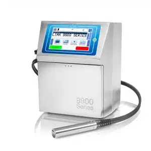 Drucker der Serie Linx 9000 mit Druckkopf.